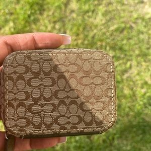 COACH pill holder , NWT